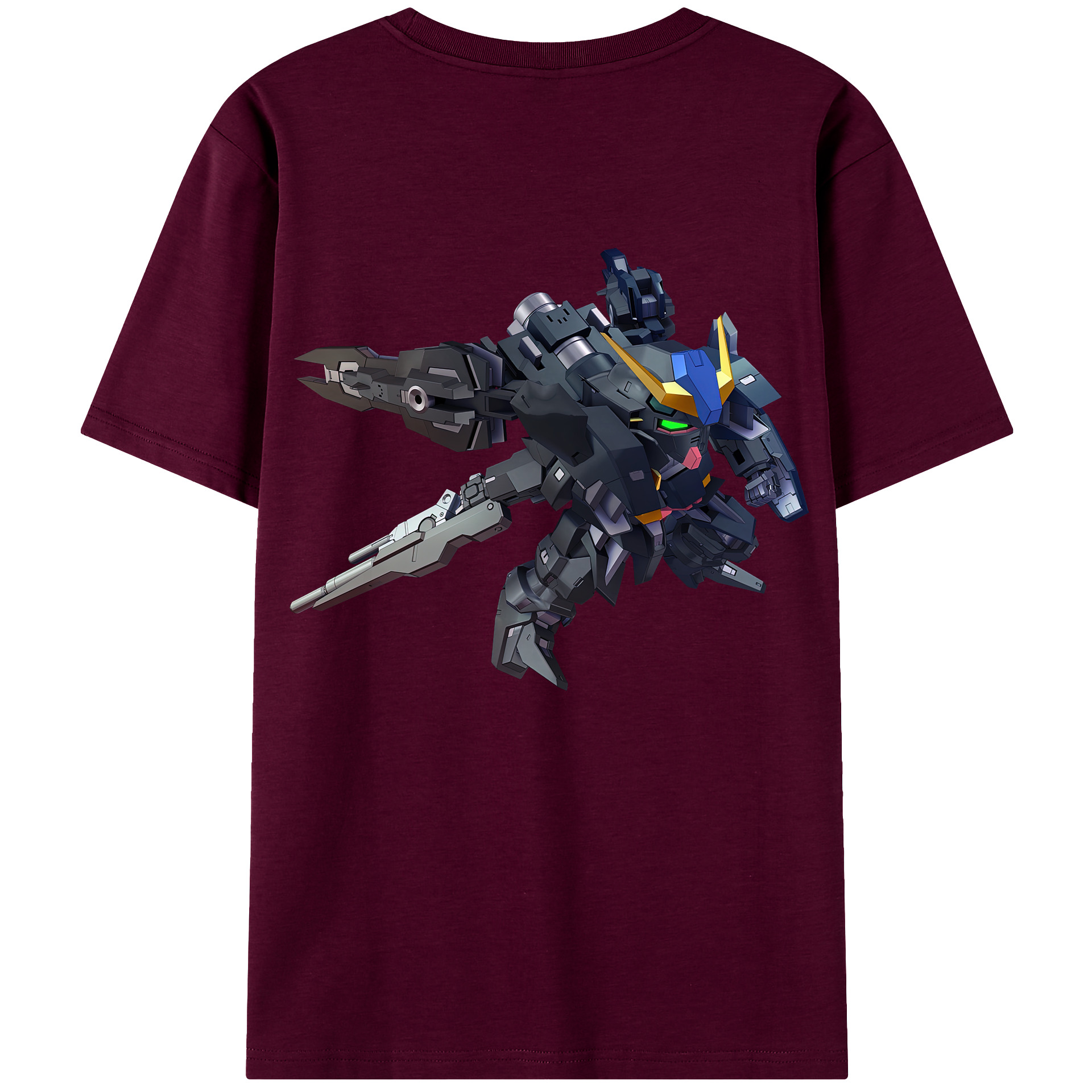 （画像用） 機動戦士ガンダム Mobile Suit Gundam レディース半袖Tシャツ(バックプリント)